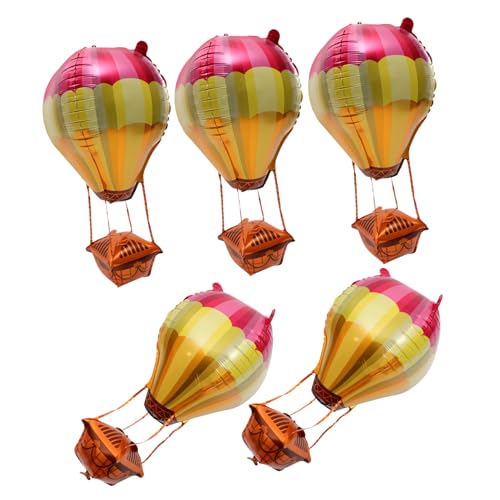 5st Baby-dusche-ballon Heißluftballon-weihnachtsdekorationen Dekorationen Für Die Abschlussfeier Heiße 3d-dekoration Ballon Aus Heliumballon 4d Weihnachten Aluminiumfolie von CIMAXIC