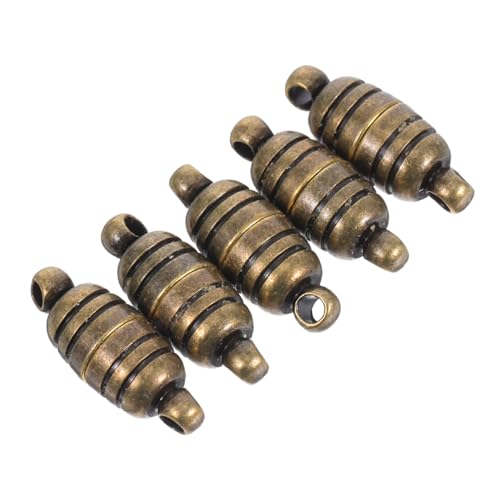 CIMAXIC 5Stücke Magnetische Schmuckverschlüsse Kupfer Für DIY Halsketten Vintage Charm Halter Halskettenverbinder Robuste Und Stilvolle Verschlüsse Für Armbänder Und Ketten CIMAXIC 5Stücke Magnetische Schmuckverschlüsse Kupfer Für DIY Halsketten Vintage Charm Halter Halskettenverbinder Robuste Und Stilvolle Verschlüsse Für Armbänder Und Ketten von CIMAXIC
