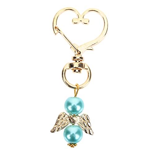 CIMAXIC Engel Schlüsselanhänger Mit Flügeln Charm Anhänger Für Taufgeschenke Shower Gastgeschenke Zur Konfirmation Edle Designs Herzform Mit Blauen Perlen CIMAXIC Engel Schlüsselanhänger Mit Flügeln Charm Anhänger Für Taufgeschenke Shower Gastgeschenke Zur Konfirmation Edle Designs Herzform Mit Blauen Perlen von CIMAXIC