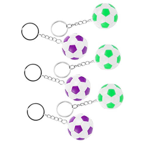 CIMAXIC 6 Stück Gefälligkeiten für Fußballspiele schlüsselanhänger schlüsselanhänger für Ringe Schlüsselkette Fußballmodell Schlüsselanhänger Sport-Schlüsselanhänger Metall CIMAXIC 6 Stück Gefälligkeiten für Fußballspiele schlüsselanhänger schlüsselanhänger für Ringe Schlüsselkette Fußballmodell Schlüsselanhänger Sport-Schlüsselanhänger Metall von CIMAXIC