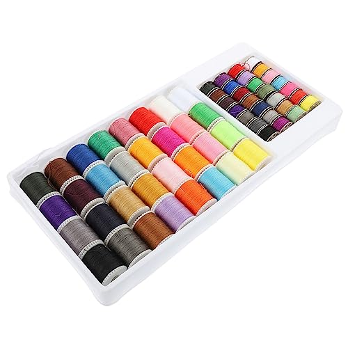 CIMAXIC 60Stücke Multifunktions Nähfaden Haushaltsstickelfäden Bunten Farben für Handwerk Dekoration und Nähprojekte Anfänger und DIY Enthusiasten von CIMAXIC