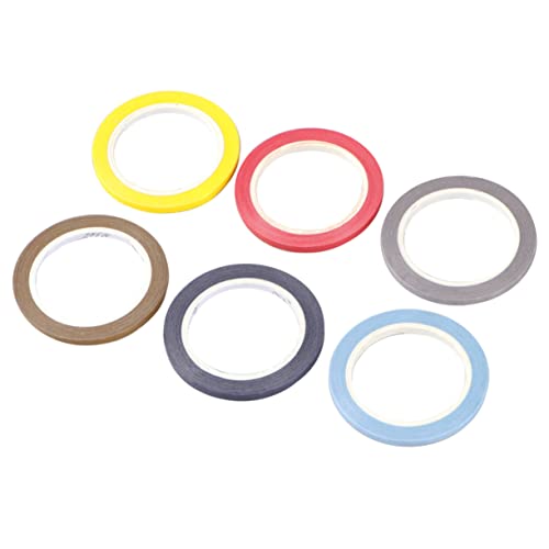CIMAXIC 6Rollen Washi Papierband Einfarbiges Klebeband für Geschenkverpackung DIY Bastelprojekte und Gestaltung CIMAXIC 6Rollen Washi Papierband Einfarbiges Klebeband für Geschenkverpackung DIY Bastelprojekte und Gestaltung von CIMAXIC