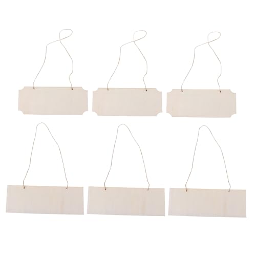 CIMAXIC 6Stücke DIY Holzscheiben Leere Holzplättchen Für Bastelprojekte Für Tischdekoration Und Partybedarf Vielseitig Einsetzbar CIMAXIC 6Stücke DIY Holzscheiben Leere Holzplättchen Für Bastelprojekte Für Tischdekoration Und Partybedarf Vielseitig Einsetzbar von CIMAXIC