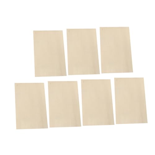CIMAXIC 7 Blätter Sperrholz aus Linde Planke Gravieren Zeichnung Basteltafeln Basteln holzplatten DIY Holzbrennen Vielseitiges Holz unvollendetes Holzhandwerk Handwerk Holz hölzern Beige CIMAXIC 7 Blätter Sperrholz aus Linde Planke Gravieren Zeichnung Basteltafeln Basteln holzplatten DIY Holzbrennen Vielseitiges Holz unvollendetes Holzhandwerk Handwerk Holz hölzern Beige von CIMAXIC