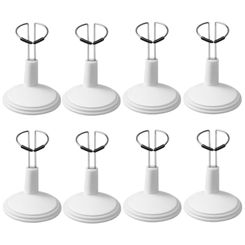 CIMAXIC 8-teiliges Puppenständer-Set: Verstellbarer Puppenständer für Figuren – Display-Unterstützung für Hochzeitsfiguren – Miniaturfiguren-Organizer CIMAXIC 8-teiliges Puppenständer-Set: Verstellbarer Puppenständer für Figuren – Display-Unterstützung für Hochzeitsfiguren – Miniaturfiguren-Organizer von CIMAXIC