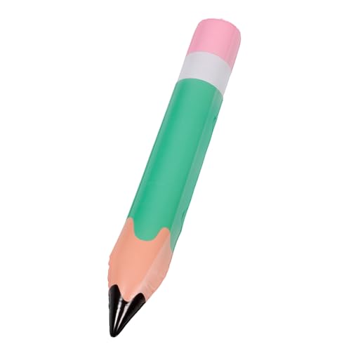 CIMAXIC Aufblasbarer PVC Bleistift Ballon Grün Robuste Schulanfang Deko Luftgefüllter Party Accessoire als Foto Requisite und Fröhliche Klassenzimmerdekoration CIMAXIC Aufblasbarer PVC Bleistift Ballon Grün Robuste Schulanfang Deko Luftgefüllter Party Accessoire als Foto Requisite und Fröhliche Klassenzimmerdekoration von CIMAXIC