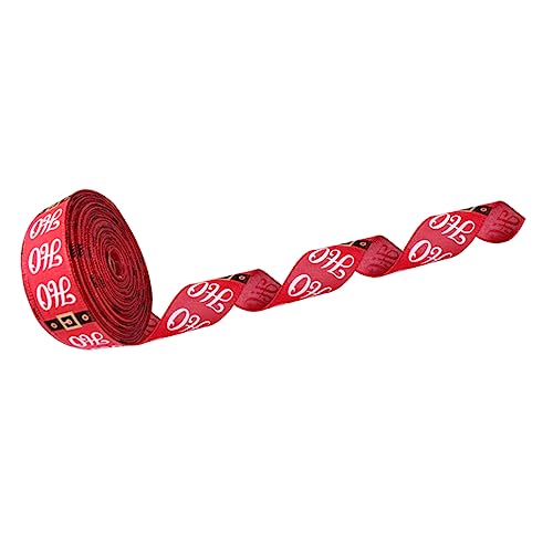 CIMAXIC Christbaumschmuck Silbernes Geschenkband Bausatz Dekorationen Samtband Rot Groß Seide Bögen Schwarzes Band Zum Einwickeln Girlande Grünes Band Kranz Bestickte Weihnachtsbänder von CIMAXIC