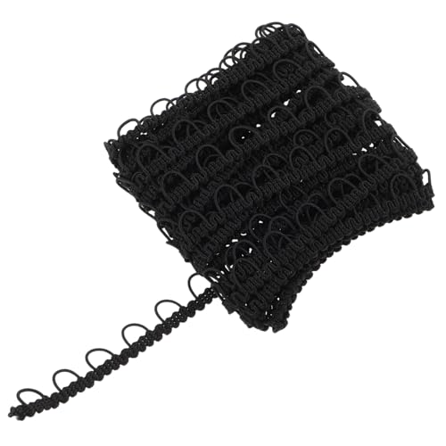 CIMAXIC Dehnbares, Elastisches Spitzenbesatzband, 5 Meter, Knopfloch, Gebogene Kanten Zum Nähen, Basteln, Kostüm, Kleid, Verzierungen CIMAXIC Dehnbares, Elastisches Spitzenbesatzband, 5 Meter, Knopfloch, Gebogene Kanten Zum Nähen, Basteln, Kostüm, Kleid, Verzierungen von CIMAXIC