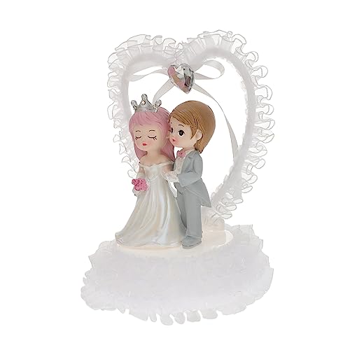 Braut Und Bräutigam Ornamente Hochzeitstorte Dekoration Paarfigur Aus Kunstharz Hochzeitsdeko Figuren von CIMAXIC