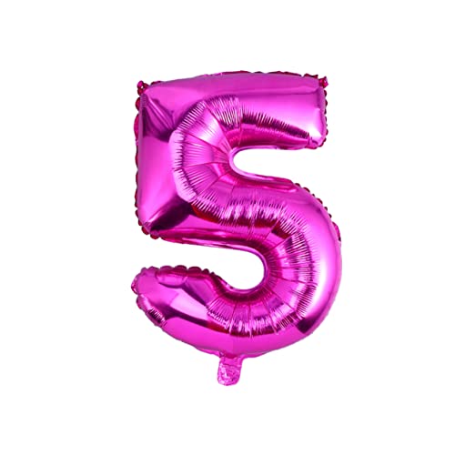 CIMAXIC Digitale Folienballons groß Dekorationen Gold erste Zahlen luftballons Ballon mit Heliumzahl Nummernballon aus Folie Rosy CIMAXIC Digitale Folienballons groß Dekorationen Gold erste Zahlen luftballons Ballon mit Heliumzahl Nummernballon aus Folie Rosy von CIMAXIC
