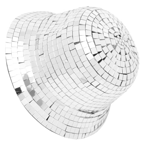CIMAXIC Verspiegelter Cowgirl-hut Disco-spiegelhut Herren Verspiegelter Bucket Hat Stilvoller Western-partyhut Für Damen CIMAXIC Verspiegelter Cowgirl-hut Disco-spiegelhut Herren Verspiegelter Bucket Hat Stilvoller Western-partyhut Für Damen von CIMAXIC