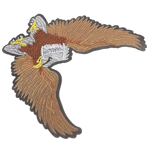 CIMAXIC Embroidered Lederpatch für Kleidung Aufnäher für Jeans Diy Applikation für Jacken Taschen und Accessoires Cartoon Eagle Design CIMAXIC Embroidered Lederpatch für Kleidung Aufnäher für Jeans Diy Applikation für Jacken Taschen und Accessoires Cartoon Eagle Design von CIMAXIC