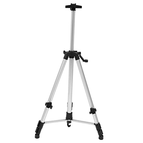 CIMAXIC Faltbare Staffelei mit Einstellbarer Höhe Robustes Easel für Freien und Innenbereich für Maler und Projekte Leicht Transportierbar von CIMAXIC