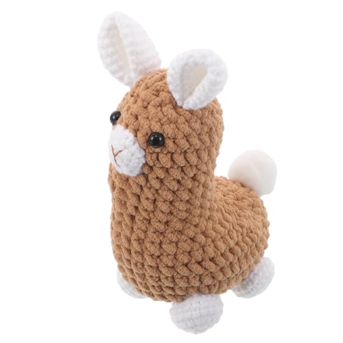 CIMAXIC Gehäkeltes Tier: Handgemachter gestrickter Alpaka-Anhänger - Entzückende Alpaka-Charm-Figur - Süßes gehäkeltes Hängeornament für Rucksack-Schlüsselanhänger CIMAXIC Gehäkeltes Tier: Handgemachter gestrickter Alpaka-Anhänger - Entzückende Alpaka-Charm-Figur - Süßes gehäkeltes Hängeornament für Rucksack-Schlüsselanhänger von CIMAXIC