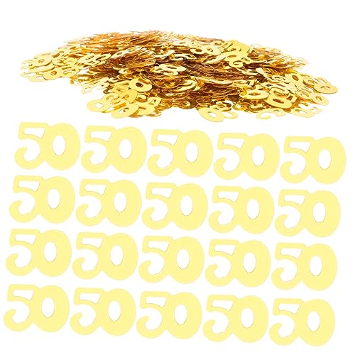 CIMAXIC Goldene Nummer Konfetti Tischkonfetti Für Geburtstags Und Jubiläumsfeiern Partydekoration Für Besondere Anlässe Perfekte Ergänzung Zu Ihrer Feier CIMAXIC Goldene Nummer Konfetti Tischkonfetti Für Geburtstags Und Jubiläumsfeiern Partydekoration Für Besondere Anlässe Perfekte Ergänzung Zu Ihrer Feier von CIMAXIC
