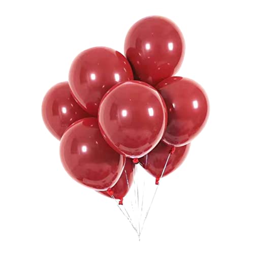CIMAXIC Granatrote Latexballons Romantische Hochzeits Und Partydekoration Für Hochzeitsraum Bankett Und Festliche Anlässe von CIMAXIC