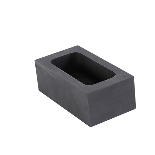 CIMAXIC Graphitbehälter Graphitguss Graphitform Barfenformen Barren Größe Gießen Graphittiegel Graphitschmelzform Graphitmetall-Schmelzform Veredelung von Schrott Gießform schmelzen Black CIMAXIC Graphitbehälter Graphitguss Graphitform Barfenformen Barren Größe Gießen Graphittiegel Graphitschmelzform Graphitmetall-Schmelzform Veredelung von Schrott Gießform schmelzen Black von CIMAXIC
