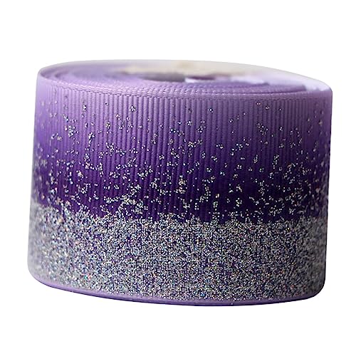 CIMAXIC Gurtband mit Farbverlauf geschenkband seidenband floristen tape bandalette dekobänder lila funkeln Geschenkpapier Geschenkverpackungsbänder Hochzeitsbänder Produkt Violett CIMAXIC Gurtband mit Farbverlauf geschenkband seidenband floristen tape bandalette dekobänder lila funkeln Geschenkpapier Geschenkverpackungsbänder Hochzeitsbänder Produkt Violett von CIMAXIC