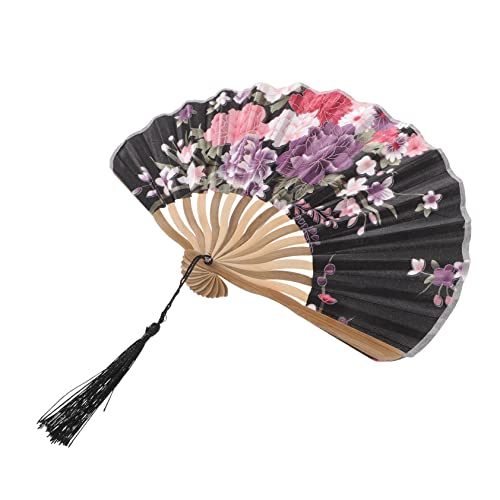 CIMAXIC Handfächer aus Holz im Japanischen Stil Faltbarer Vintage Fächer für Damen Dekorativer Tanzfächer für Partys und Cosplay Elegant und Praktisch CIMAXIC Handfächer aus Holz im Japanischen Stil Faltbarer Vintage Fächer für Damen Dekorativer Tanzfächer für Partys und Cosplay Elegant und Praktisch von CIMAXIC