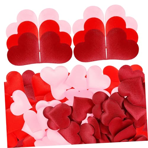 CIMAXIC Herzblütenblätter Konfetti Für Hochzeiten Valentinstag Und Feiern Schwamm Dekoration Für Kreative Tischstreuung Und Weinrot CIMAXIC Herzblütenblätter Konfetti Für Hochzeiten Valentinstag Und Feiern Schwamm Dekoration Für Kreative Tischstreuung Und Weinrot von CIMAXIC