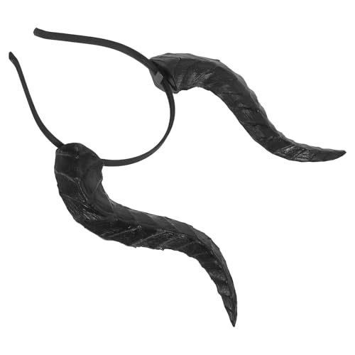 CIMAXIC Hörner-Stirnband: Halloween-Stirnband für böse Kostüme mit abnehmbaren Hörnern – leichtes Haarband für Cosplay-Maskenball-Party-Dekorationen CIMAXIC Hörner-Stirnband: Halloween-Stirnband für böse Kostüme mit abnehmbaren Hörnern – leichtes Haarband für Cosplay-Maskenball-Party-Dekorationen von CIMAXIC