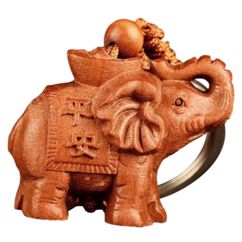 CIMAXIC Holzschnitzerei Schlüsselanhänger Elefant Elefant Schlüsselanhänger Neuheit Schlüsselanhänger Charm Schlüsselanhänger Feng Shui Schlüsselanhänger Niedliche Schlüsselanhänger Tier CIMAXIC Holzschnitzerei Schlüsselanhänger Elefant Elefant Schlüsselanhänger Neuheit Schlüsselanhänger Charm Schlüsselanhänger Feng Shui Schlüsselanhänger Niedliche Schlüsselanhänger Tier von CIMAXIC