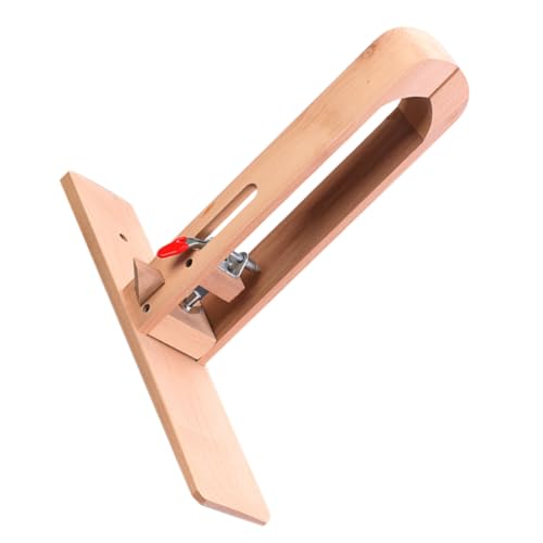 CIMAXIC Lederwerkzeug Buchenholz für DIY Projekte Handwerkzeuge für Lederverarbeitung Nähset mit Stichen und Komfortabler Handhabung für Taschen und Geldbörsen von CIMAXIC