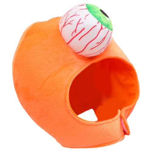 CIMAXIC Plüsch-augapfelhut Für Cosplay Halloween Dekorative Party-kopfbedeckung Verstellbare Größe Gruseliges Party-zubehör CIMAXIC Plüsch-augapfelhut Für Cosplay Halloween Dekorative Party-kopfbedeckung Verstellbare Größe Gruseliges Party-zubehör von CIMAXIC