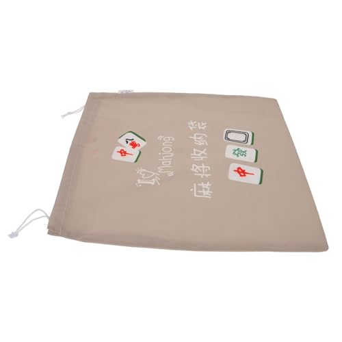 CIMAXIC Mahjong-Aufbewahrungstasche für Mahjong-Beutel Taschen Mahjong Aufbewahrungstasche Mahjong Kartenbeutel Mahjong-Halter aus Stoff Mahjong-Halter mit Kordelzug Oxford-Stoff Khaki CIMAXIC Mahjong-Aufbewahrungstasche für Mahjong-Beutel Taschen Mahjong Aufbewahrungstasche Mahjong Kartenbeutel Mahjong-Halter aus Stoff Mahjong-Halter mit Kordelzug Oxford-Stoff Khaki von CIMAXIC