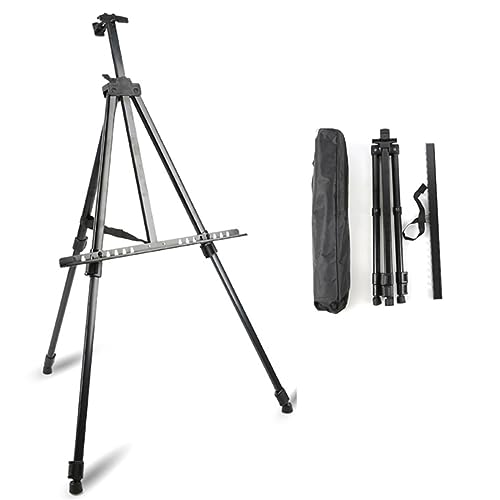 CIMAXIC Malerei Stativ tripod dreibein stativ ausstellungsständer handtasche skizzen handbags plakatständer totebags handtadche metallböcke Display-Stativ Malstaffelei Lackierständer Black von CIMAXIC