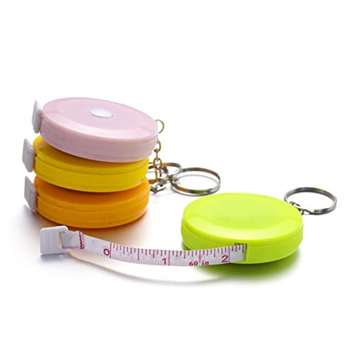 CIMAXIC Maßband Mini einziehbares Maßband zum Nähen messband rollmassband metallmaßband measurement tape Maßband messen Maßband hohe Präzision Rosa von CIMAXIC