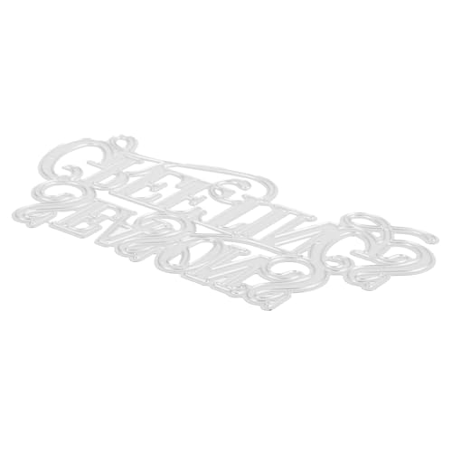 CIMAXIC Metallmesserform Urlaubsstanzungen Fröhlich Stanzformen Stempel Stanzform Dekoration Karte Scrapbooking stirbt Thanksgiving-Stanzungen Wort stirbt Stahl mit hohem Kohlenstoffgehalt von CIMAXIC