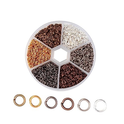 CIMAXIC Open Ring Jump Ring armband armreif bracelets klappcreolen necklace Sprungring Gold Ringe plattiert farbig Herstellung von Halskettenschmuck Schmuckzubehör Perlenohrring finden von CIMAXIC