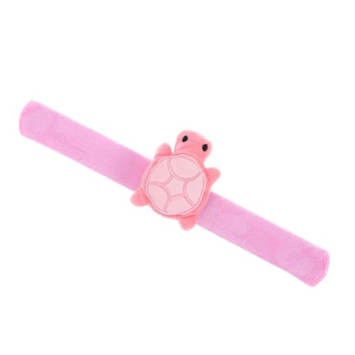 CIMAXIC Plüschpuppenarmband Kuscheltier-klapparmbänder Für Animal-slap-armbänder Animal-slap-armband Rosa Pp Baumwolle von CIMAXIC