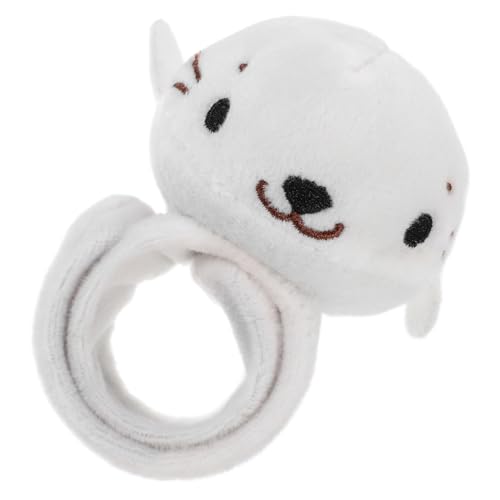 CIMAXIC Seelöwe Schnappring Pfote Tier Haustier Seil Plüschspielzeug Schlepper Hase Hund Quietschende Armbänder Schlagarmband Partygeschenke Partyzubehör Armband Für von CIMAXIC