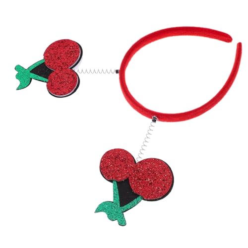 CIMAXIC Simuliertes Fruchtstirnband haarreif kirsche verkleidung haarschmuck kinderkleidung Niedlicher Haarreif Haarband Obststirnband Spaß lustig Stirnbänder Foto -Requisiten Stoff CIMAXIC Simuliertes Fruchtstirnband haarreif kirsche verkleidung haarschmuck kinderkleidung Niedlicher Haarreif Haarband Obststirnband Spaß lustig Stirnbänder Foto -Requisiten Stoff von CIMAXIC