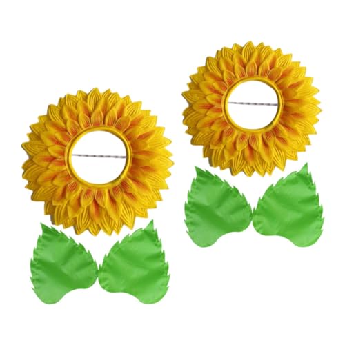 CIMAXIC Sonnenblumen Kopfbedeckung Für Lustige Sonnenblumen Haube Mit Blättern Ideales Kostüm Accessoire Für Sportveranstaltungen Karneval Gartenpartys Und Auftritte CIMAXIC Sonnenblumen Kopfbedeckung Für Lustige Sonnenblumen Haube Mit Blättern Ideales Kostüm Accessoire Für Sportveranstaltungen Karneval Gartenpartys Und Auftritte von CIMAXIC