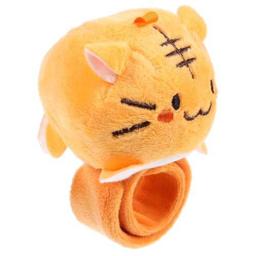CIMAXIC Tigerkatzen-sexring Fuchs Kröte Ausgestopft Handgelenk Hugger Plüsch Löwen-armband Dachs Tiere Plüsch-slap-armband Stofftier-plüsch-klapparmbänder Orange Pp Baumwolle CIMAXIC Tigerkatzen-sexring Fuchs Kröte Ausgestopft Handgelenk Hugger Plüsch Löwen-armband Dachs Tiere Plüsch-slap-armband Stofftier-plüsch-klapparmbänder Orange Pp Baumwolle von CIMAXIC