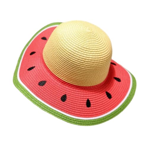 CIMAXIC Bucket Cap Für Kleinkinder – Stroh-sonnenhut Für Mädchen Wassermelonen-design Atmungsaktiv Uv-schutz Ideal Für Aktivitäten CIMAXIC Bucket Cap Für Kleinkinder – Stroh-sonnenhut Für Mädchen Wassermelonen-design Atmungsaktiv Uv-schutz Ideal Für Aktivitäten von CIMAXIC