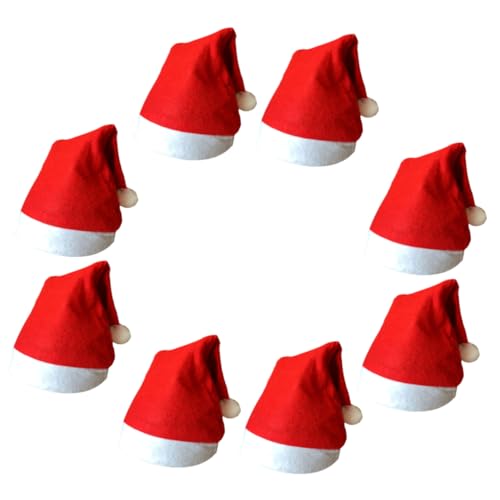 CIMAXIC Weihnachtsdekorationen Weihnachtsmütze Filz Erwachsene Jungen Und Mädchen Partyhüte Weihnachtsmützen CIMAXIC Weihnachtsdekorationen Weihnachtsmütze Filz Erwachsene Jungen Und Mädchen Partyhüte Weihnachtsmützen von CIMAXIC