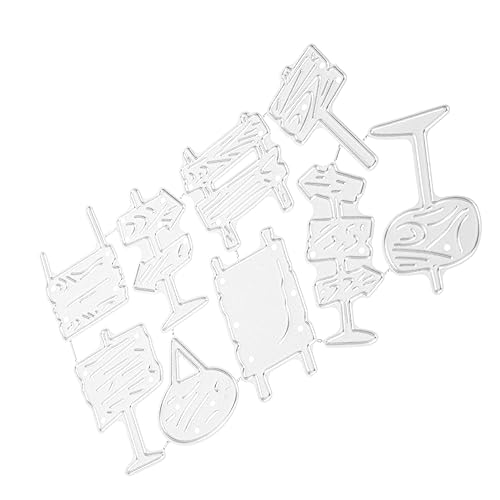 Stanzformen Metall 1 Satz für Selbstgemacht Straßenschilder Präzise Schneidewerkzeuge für Scrapbooking und Kartenherstellung Zubehör für Kreative Bastelprojekte Stanzformen Metall 1 Satz für Selbstgemacht Straßenschilder Präzise Schneidewerkzeuge für Scrapbooking und Kartenherstellung Zubehör für Kreative Bastelprojekte von CIMAXIC