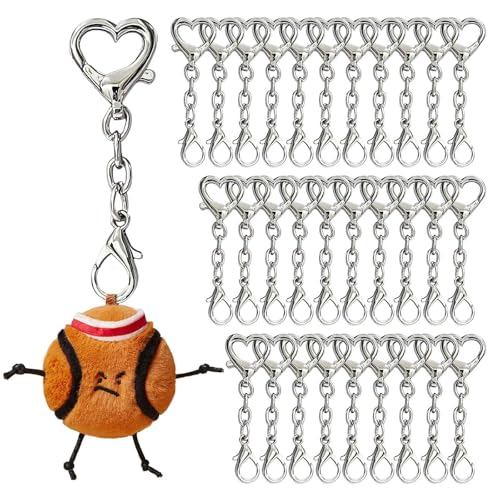 30 Stück Schlüsselanhänger Selber Machen,Schlüsselring Mit Kette,Schlüsselringe Klein,Karabiner Schlüsselanhänger,Karabinerhaken Schlüsselanhänge,Schlüsselanhänger Basteln,Key Chainfür DIY 30 Stück Schlüsselanhänger Selber Machen,Schlüsselring Mit Kette,Schlüsselringe Klein,Karabiner Schlüsselanhänger,Karabinerhaken Schlüsselanhänge,Schlüsselanhänger Basteln,Key Chainfür DIY von CINGHIA