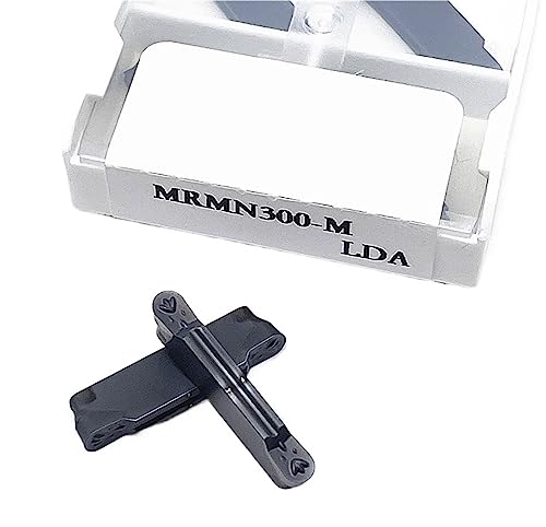 Wendemesser 10 Stück MRMN200 MRMN300 MRMN400-M LDA Hartmetall CNC Gewindedrehwerkzeug Drehwerkzeug (Size : MRMN300-M LDA) von CINPEX