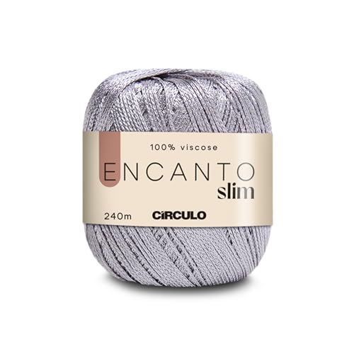 Encanto Slim Garn von Circulo – 100% Viskose (1 Knäuel) – 100 g – 220 Yds – (8473) von CÍRCULO