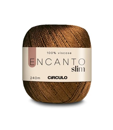 Encanto Slim Garn von Circulo – 100% Viskose (1 Knäuel) – 100 g – 260 Yds – Sport (7154) von CÍRCULO