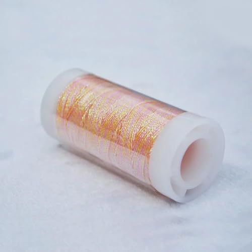 CIVIOOH 1 Rolle Nähgarn Glitzer Kreuzstichgarn Nähgarn Gewebtes Stickgarn Strickschnur Metallicgarn CIVIOOH 1 Rolle Nähgarn Glitzer Kreuzstichgarn Nähgarn Gewebtes Stickgarn Strickschnur Metallicgarn von CIVIOOH