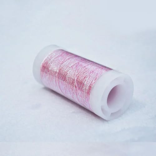 CIVIOOH 1 Rolle Nähgarn Glitzer Kreuzstichgarn Nähgarn Gewebtes Stickgarn Strickschnur Metallicgarn CIVIOOH 1 Rolle Nähgarn Glitzer Kreuzstichgarn Nähgarn Gewebtes Stickgarn Strickschnur Metallicgarn von CIVIOOH