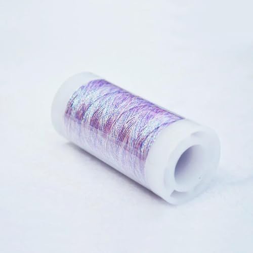 CIVIOOH 1 Rolle Nähgarn Glitzer Kreuzstichgarn Nähgarn Gewebtes Stickgarn Strickschnur Metallicgarn CIVIOOH 1 Rolle Nähgarn Glitzer Kreuzstichgarn Nähgarn Gewebtes Stickgarn Strickschnur Metallicgarn von CIVIOOH