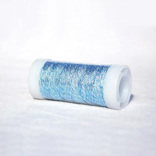 CIVIOOH 1 Rolle Nähgarn Glitzer Kreuzstichgarn Nähgarn Gewebtes Stickgarn Strickschnur Metallicgarn CIVIOOH 1 Rolle Nähgarn Glitzer Kreuzstichgarn Nähgarn Gewebtes Stickgarn Strickschnur Metallicgarn von CIVIOOH