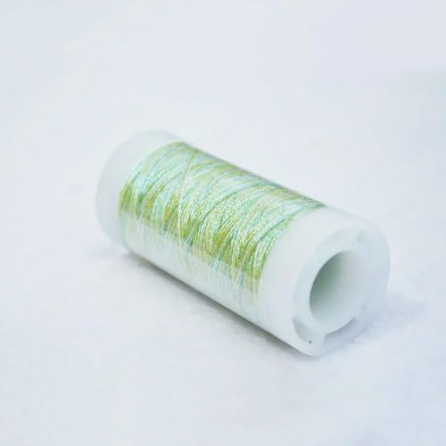 CIVIOOH 1 Rolle Nähgarn Glitzer Kreuzstichgarn Nähgarn Gewebtes Stickgarn Strickschnur Metallicgarn CIVIOOH 1 Rolle Nähgarn Glitzer Kreuzstichgarn Nähgarn Gewebtes Stickgarn Strickschnur Metallicgarn von CIVIOOH
